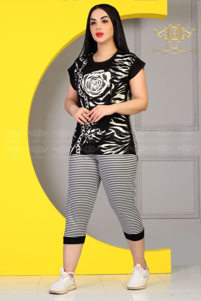 ست تسشرت شلوارک زنانه