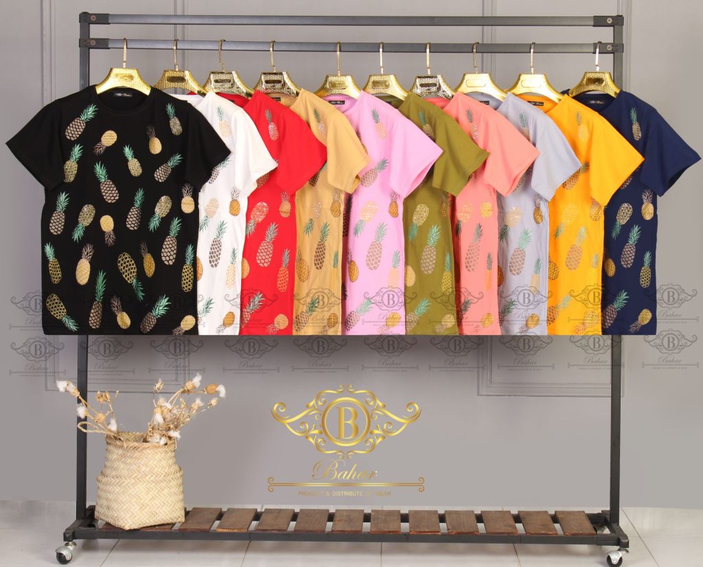 تیشرت نخ پنبه زنانه