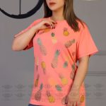 تیشرت زنانه نخ پنبه
